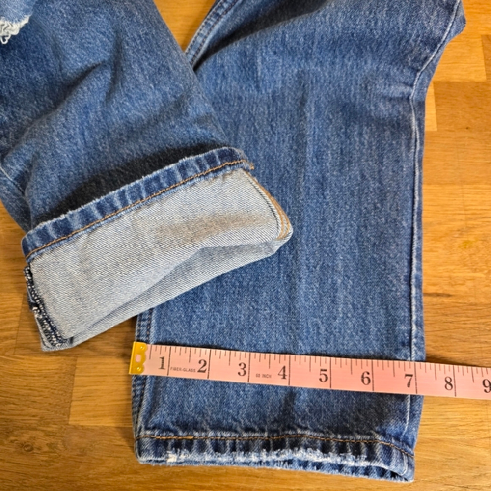 🔴 3/$30 Levi's 24×30.5 Low Pro Amplify It Medium Wash Straight Leg Jean - Picture 13 of 13